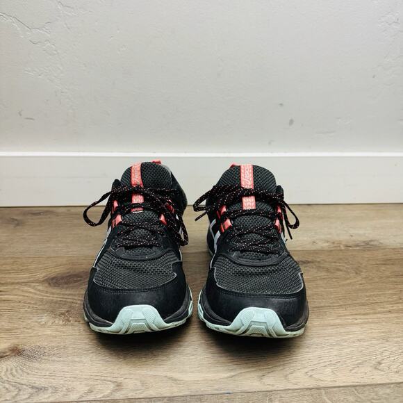 ASICS Gel Venture 8 Black And Pink Sneakers Women’s Size 8.5 Wide - Picture 3 of 11